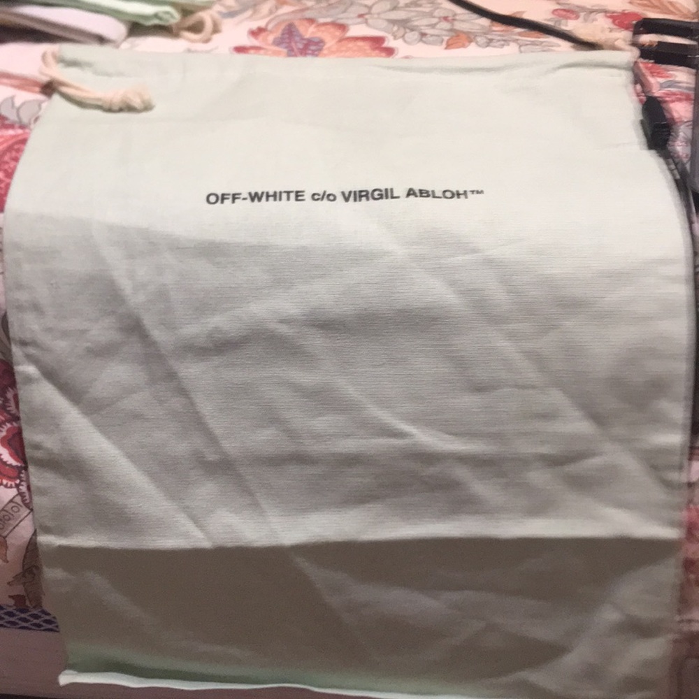 Brand new mint green off-white by Virgil Abloh